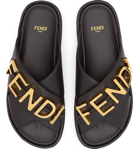 used fendi slides|Fendi slides nordstrom.